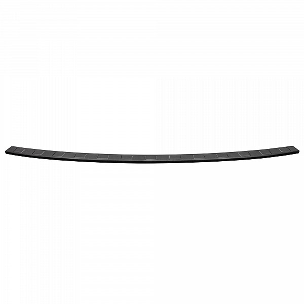 Stainless Steel Rear Bumper Protector Compatible With Jeep Grand Cherokee 07.2022-> Rearguard, Tailored Fit Bumper Guard,  Loading Edge Protector- Colour Dark Grey Brushed Stainless Steel