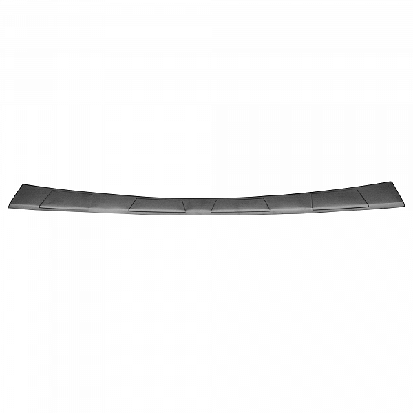 Stainless Steel Rear Bumper Protector Compatible With Mitsubishi ASX 10.2017-08.2019 Rearguard, Tailored Fit Bumper Guard,  Loading Edge Protector- Colour Dark Grey Brushed Stainless Steel