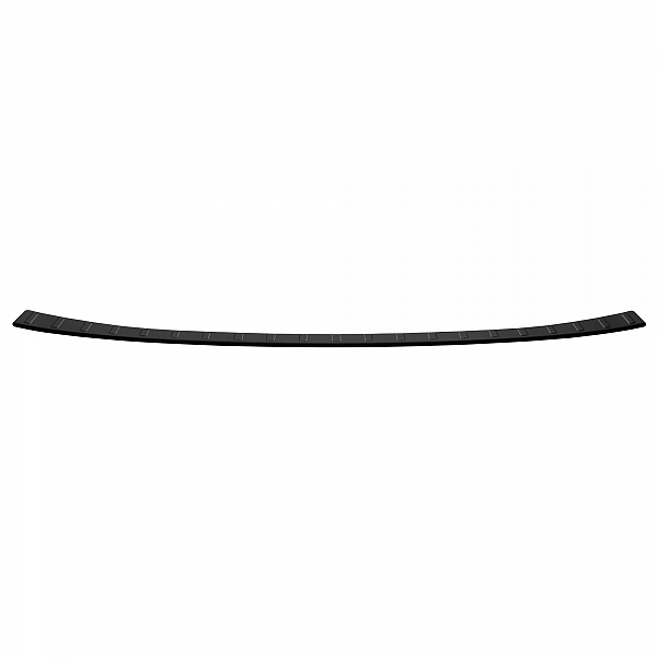 Stainless Steel Rear Bumper Protector Compatible With Nissan Qashqai III 07.2021-> Rearguard, Tailored Fit Bumper Guard,  Loading Edge Protector- Colour Matte Black Powdercoated Stainless Steel