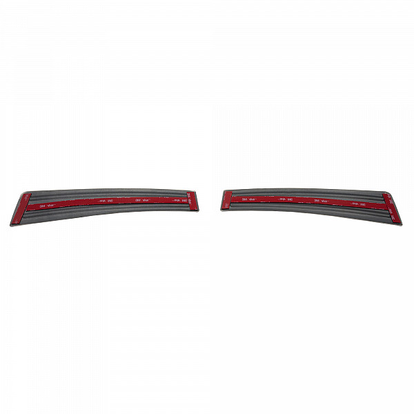 Stainless Steel Rear Bumper Protector Compatible With Volvo XC40 02.2018-> Rearguard, Tailored Fit Bumper Guard,  Loading Edge Protector- Colour Black Mirror Stainless Steel (Black Chrome)