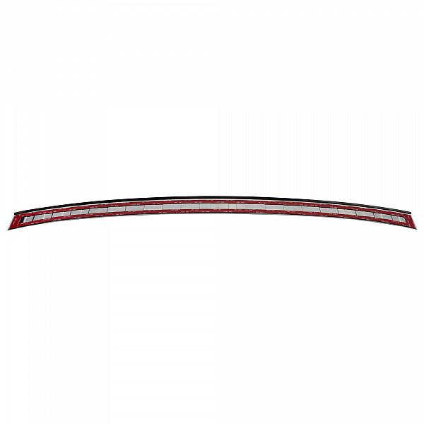 Stainless Steel Rear Bumper Protector Compatible With Volvo XC90 02.2015-> Rearguard, Tailored Fit Bumper Guard,  Loading Edge Protector- Colour Polished Stainless Steel (Chrome)