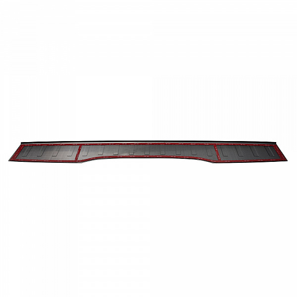Stainless Steel Rear Bumper Protector Compatible With Mercedes Benz V Class & Vito 05.2014-> Rearguard, Tailored Fit Bumper Guard,  Loading Edge Protector- Colour Black Mirror Stainless Steel (Black Chrome)