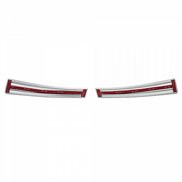 Stainless Steel Rear Bumper Protector Compatible With Volvo XC40 02.2018-> Rearguard, Tailored Fit Bumper Guard,  Loading Edge Protector- Colour Polished Stainless Steel (Chrome)