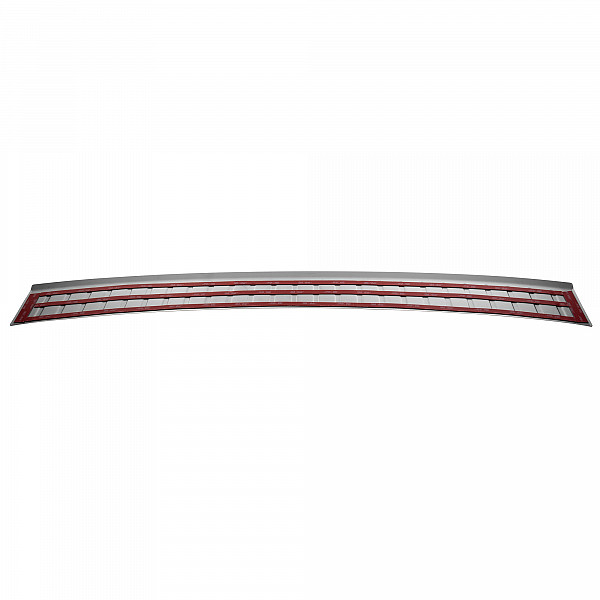 Stainless Steel Rear Bumper Protector Compatible With Peugeot 308 SW (Estate) 03.2014-06.2021 Rearguard, Tailored Fit Bumper Guard,  Loading Edge Protector- Colour Brushed Stainless Steel