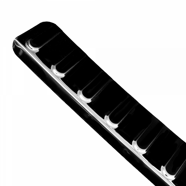 Stainless Steel Rear Bumper Protector Compatible With Volkswagen Passat B8 Limousine 11.2014-11.2023 Rearguard, Tailored Fit Bumper Guard,  Loading Edge Protector- Colour Black Mirror Stainless Steel (Black Chrome)