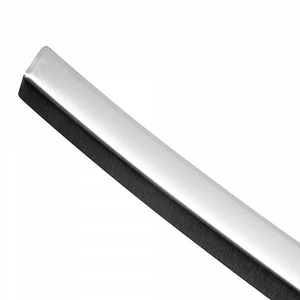 Stainless Steel Rear Bumper Protector Compatible With Audi Q3 & RSQ3 10.2011-06.2018 Rearguard, Tailored Fit Bumper Guard,  Loading Edge Protector- Colour Brushed Stainless Steel
