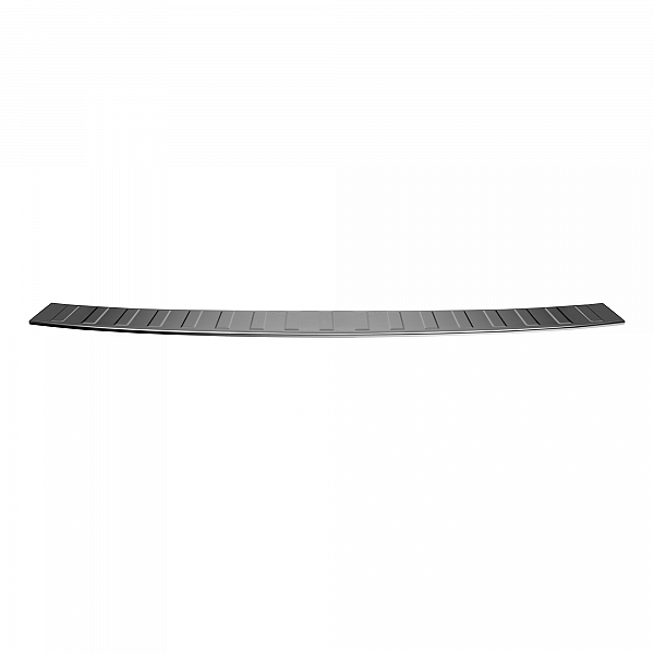 Stainless Steel Rear Bumper Protector Compatible With Volkswagen T6.1 Multivan, Transporter, California, Caravelle 10.2019-04.2024 Rearguard, Tailored Fit Bumper Guard,  Loading Edge Protector- Colour Polished Stainless Steel (Chrome)