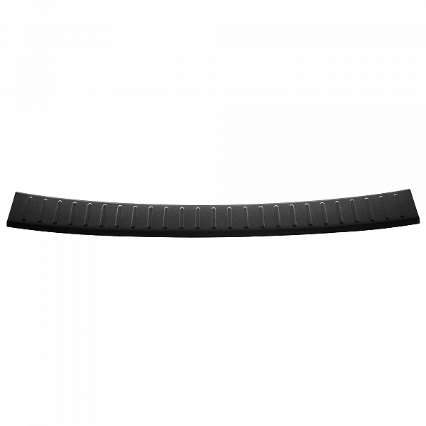 Stainless Steel Rear Bumper Protector Compatible With Peugeot 308 SW (Estate) 03.2014-06.2021 Rearguard, Tailored Fit Bumper Guard,  Loading Edge Protector- Colour Matte Black Powdercoated Stainless Steel