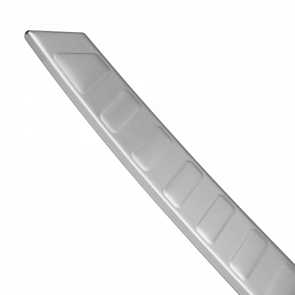 Stainless Steel Rear Bumper Protector Compatible With BMW X3 G01 (not for M Sport) 10.2017-08.2021 Rearguard, Tailored Fit Bumper Guard,  Loading Edge Protector- Colour Brushed Stainless Steel
