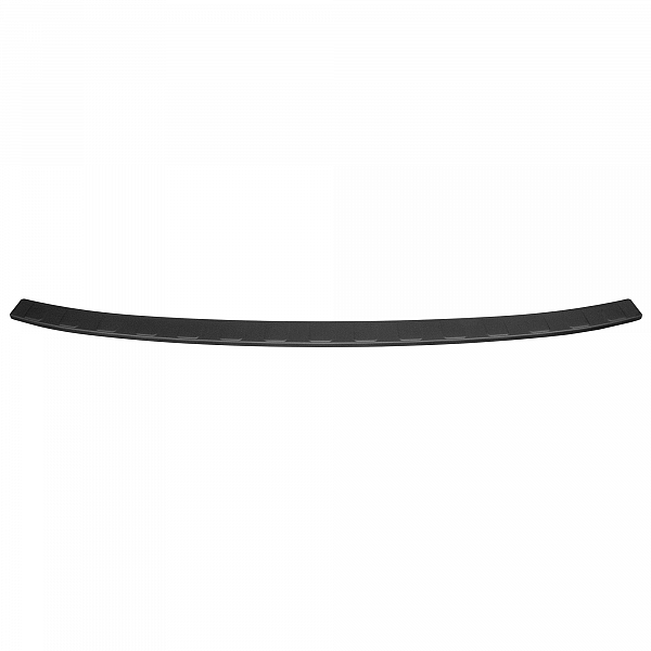 Stainless Steel Rear Bumper Protector Compatible With Volkswagen ID.3 09.2020-> Rearguard, Tailored Fit Bumper Guard,  Loading Edge Protector- Colour Matte Black Powdercoated Stainless Steel