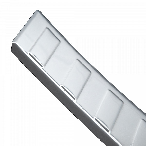 Stainless Steel Rear Bumper Protector Compatible With Mazda MX-30 09.2020-> Rearguard, Tailored Fit Bumper Guard,  Loading Edge Protector- Colour Polished Stainless Steel (Chrome)