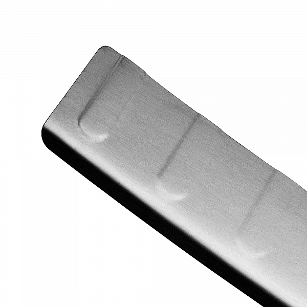 Stainless Steel Rear Bumper Protector Compatible With MINI One, Cooper, Cooper S, D, SD Hatchback 3/5 doors F55/F56 03.2014-02.2021 Rearguard, Tailored Fit Bumper Guard,  Loading Edge Protector- Colour Brushed Stainless Steel