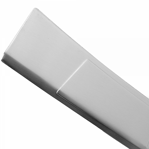 Stainless Steel Rear Bumper Protector Compatible With Mitsubishi ASX 10.2017-08.2019 Rearguard, Tailored Fit Bumper Guard,  Loading Edge Protector- Colour Brushed Stainless Steel