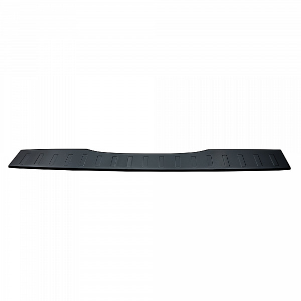 Stainless Steel Rear Bumper Protector Compatible With Mercedes Benz V Class & Vito 05.2014-> Rearguard, Tailored Fit Bumper Guard,  Loading Edge Protector- Colour Black Mirror Stainless Steel (Black Chrome)