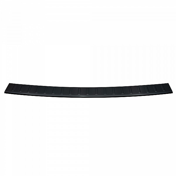 Stainless Steel Rear Bumper Protector Compatible With Volkswagen T5 Multivan, Transporter, California, Caravelle 04.2003-05.2015 Rearguard, Tailored Fit Bumper Guard,  Loading Edge Protector- Colour Black Mirror Stainless Steel (Black Chrom