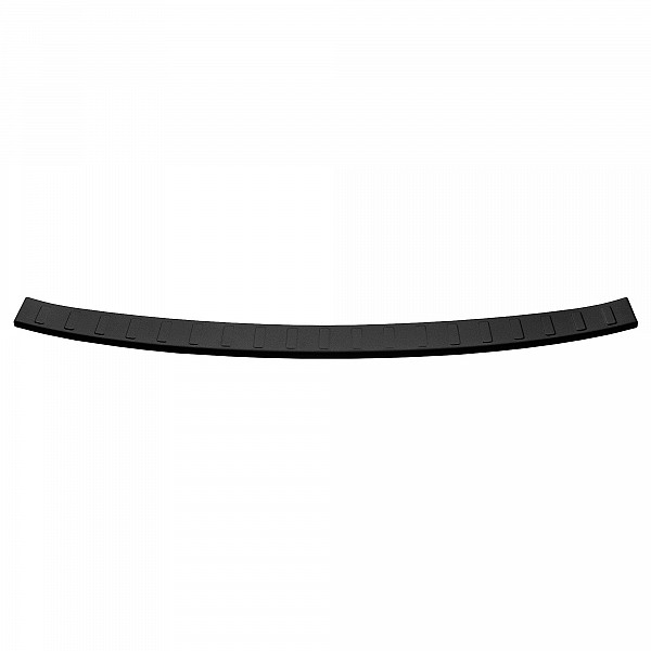 Stainless Steel Rear Bumper Protector Compatible With Jaguar F-Pace 01.2016-> Rearguard, Tailored Fit Bumper Guard,  Loading Edge Protector- Colour Matte Black Powdercoated Stainless Steel