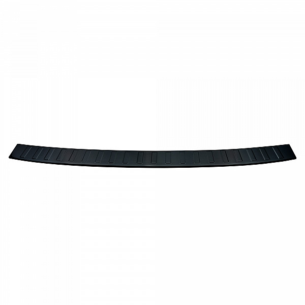 Stainless Steel Rear Bumper Protector Compatible With Volkswagen T6.1 Multivan, Transporter, California, Caravelle 10.2019-04.2024 Rearguard, Tailored Fit Bumper Guard,  Loading Edge Protector- Colour Black Mirror Stainless Steel (Black Chr