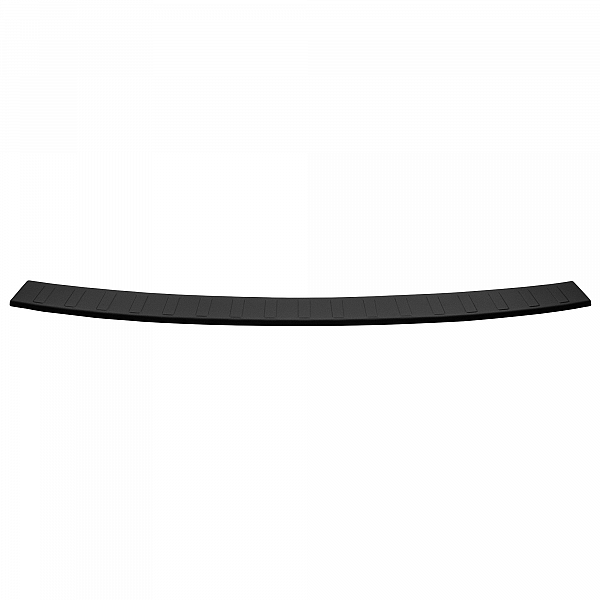 Stainless Steel Rear Bumper Protector Compatible With Audi A4 Avant (Estate) B9 10.2015-> Rearguard, Tailored Fit Bumper Guard,  Loading Edge Protector- Colour Matte Black Powdercoated Stainless Steel