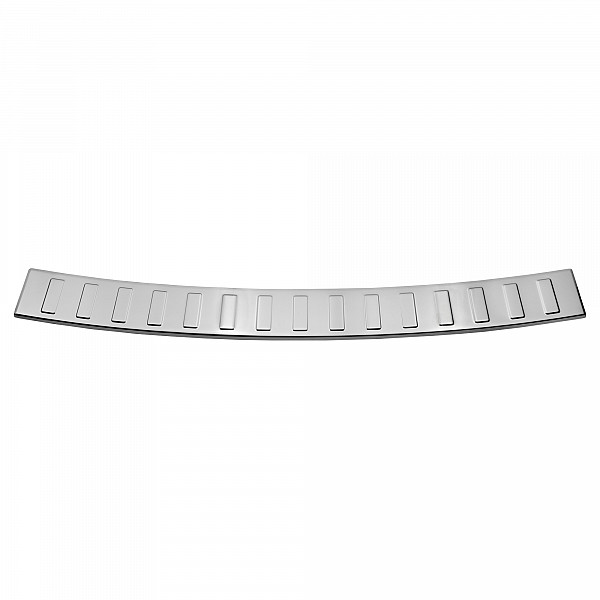 Stainless Steel Rear Bumper Protector Compatible With Opel Insignia B Sports Tourer & Country Tourer 04.2017-12.2022 Rearguard, Tailored Fit Bumper Guard,  Loading Edge Protector- Colour Polished Stainless Steel (Chrome)