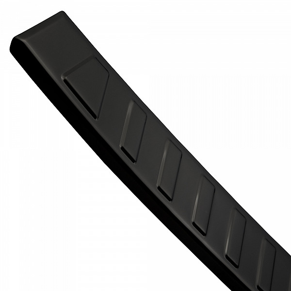 Stainless Steel Rear Bumper Protector Compatible With BMW X3 G01 (not for M Sport) 10.2017-08.2021 Rearguard, Tailored Fit Bumper Guard,  Loading Edge Protector- Colour Black Mirror Stainless Steel (Black Chrome)