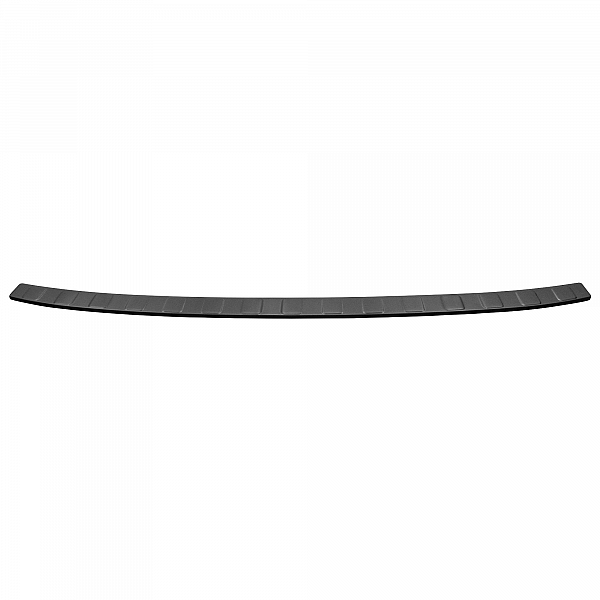 Stainless Steel Rear Bumper Protector Compatible With Volkswagen ID.3 09.2020-> Rearguard, Tailored Fit Bumper Guard,  Loading Edge Protector- Colour Dark Grey Brushed Stainless Steel