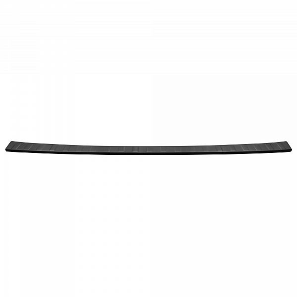 Stainless Steel Rear Bumper Protector Compatible With Toyota RAV4 01.2019-> Rearguard, Tailored Fit Bumper Guard,  Loading Edge Protector- Colour Dark Grey Brushed Stainless Steel
