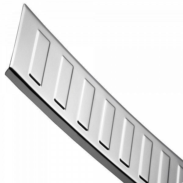 Stainless Steel Rear Bumper Protector Compatible With BMW 3 series Touring (Estate) G21 (not for M Sport) 09.2019-06.2022 (not for M Sport) Rearguard, Tailored Fit Bumper Guard,  Loading Edge Protector- Colour Polished Stainless Steel (Chro