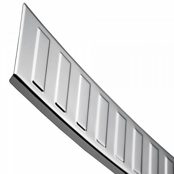 Stainless Steel Rear Bumper Protector Compatible With BMW 3 series Touring (Estate) G21 for M Sport 09.2019-06.2022 (only for M Sport) Rearguard, Tailored Fit Bumper Guard,  Loading Edge Protector- Colour Polished Stainless Steel (Chrome)