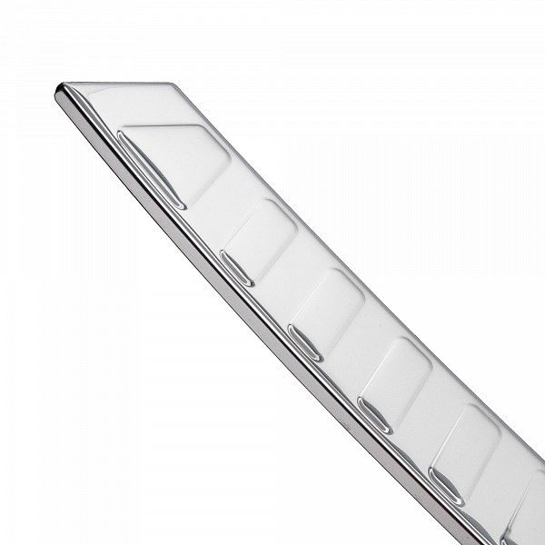 Stainless Steel Rear Bumper Protector Compatible With BMW X3 G01 (not for M Sport) 10.2017-08.2021 (not for M Sport) Rearguard, Tailored Fit Bumper Guard,  Loading Edge Protector- Colour Polished Stainless Steel (Chrome)
