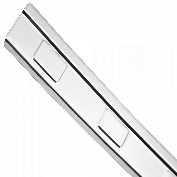 Stainless Steel Rear Bumper Protector Compatible With Dacia Duster III 06.2024-> Rearguard, Tailored Fit Bumper Guard,  Loading Edge Protector- Colour Polished Stainless Steel (Chrome)