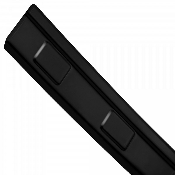 Stainless Steel Rear Bumper Protector Compatible With Dacia Duster III 06.2024-> Rearguard, Tailored Fit Bumper Guard,  Loading Edge Protector- Colour Black Mirror Stainless Steel (Black Chrome)