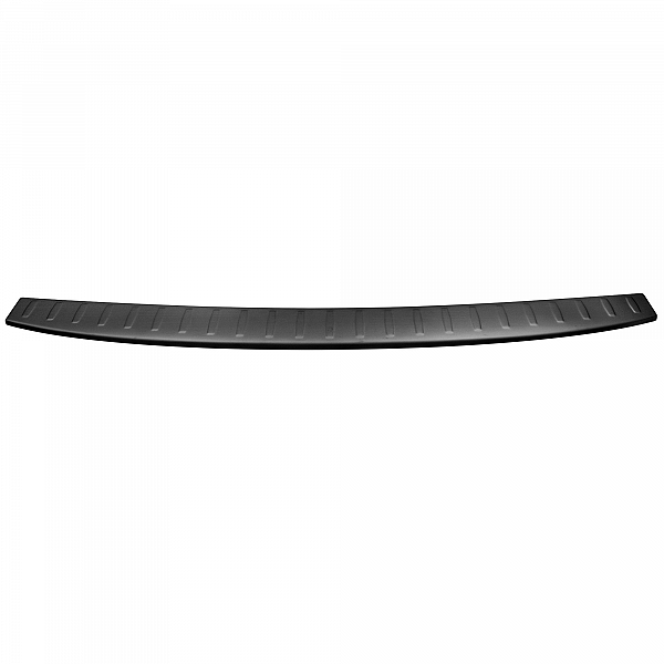 Stainless Steel Rear Bumper Protector Compatible With Hyundai Tucson 07.2015-07.2018 Rearguard, Tailored Fit Bumper Guard,  Loading Edge Protector- Colour Dark Grey Brushed Stainless Steel