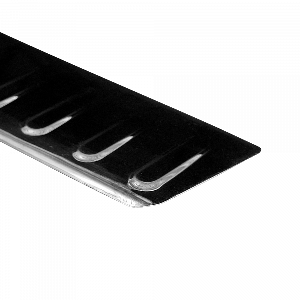 Stainless Steel Rear Bumper Protector Compatible With BMW 3 series Limousine F30 02.2012-06.2019 Rearguard, Tailored Fit Bumper Guard,  Loading Edge Protector- Colour Black Mirror Stainless Steel (Black Chrome)
