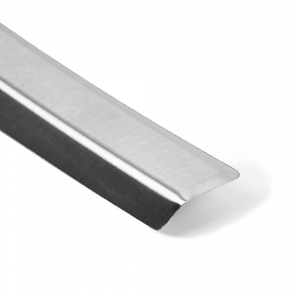 Stainless Steel Rear Bumper Protector Compatible With Audi Q3 & RSQ3 10.2011-06.2018 Rearguard, Tailored Fit Bumper Guard,  Loading Edge Protector- Colour Brushed Stainless Steel