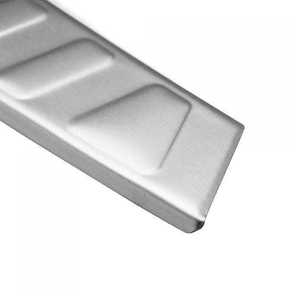 Stainless Steel Rear Bumper Protector Compatible With BMW X3 G01 (not for M Sport) 10.2017-08.2021 Rearguard, Tailored Fit Bumper Guard,  Loading Edge Protector- Colour Brushed Stainless Steel