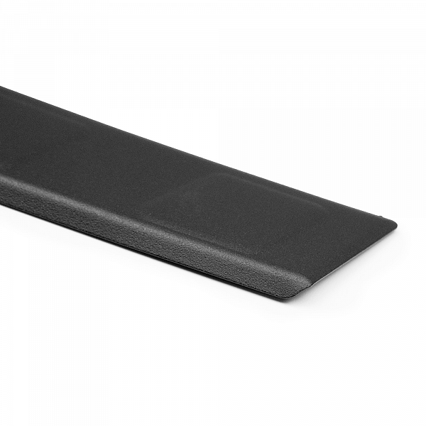 Stainless Steel Rear Bumper Protector Compatible With Hyundai Tucson IV 12.2020-> Rearguard, Tailored Fit Bumper Guard,  Loading Edge Protector- Colour Matte Black Powdercoated Stainless Steel