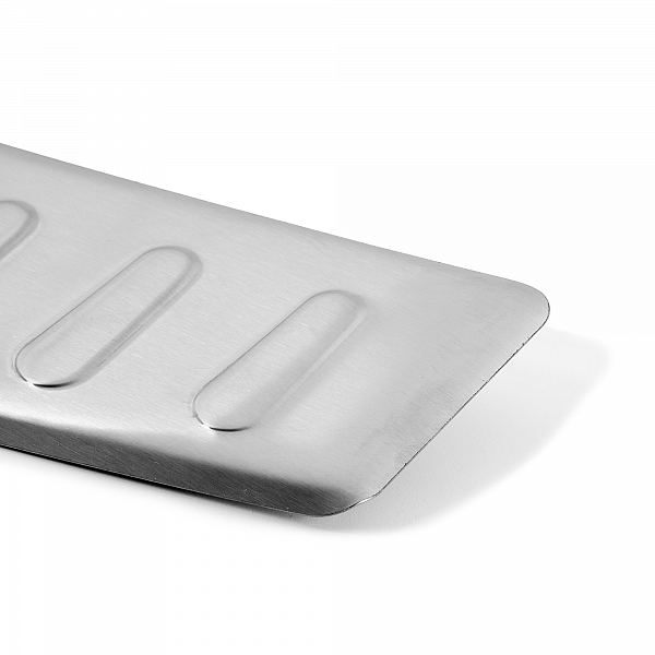 Stainless Steel Rear Bumper Protector Compatible With BMW X5 F15 11.2013-07.2018 Rearguard, Tailored Fit Bumper Guard,  Loading Edge Protector- Colour Brushed Stainless Steel