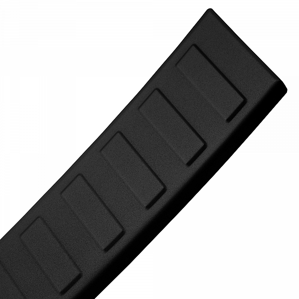 Stainless Steel Rear Bumper Protector Compatible With BMW 3 series Touring (Estate) G21 for M Sport 09.2019-06.2022 (only for M Sport) Rearguard, Tailored Fit Bumper Guard,  Loading Edge Protector- Colour Matte Black Powdercoated Stainless 