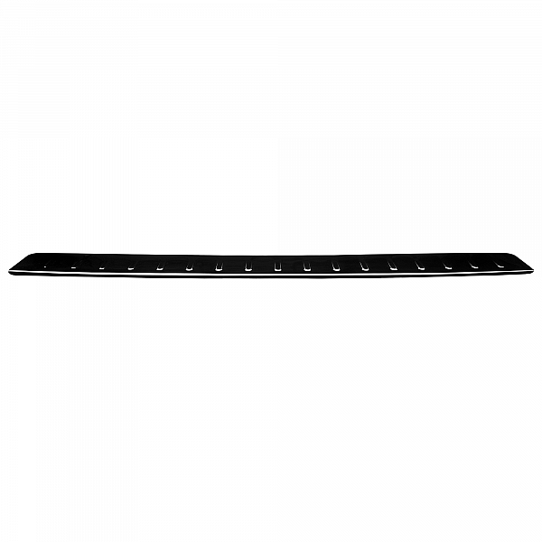 Stainless Steel Rear Bumper Protector Compatible With Mazda 6 Estate 02.2013-> Rearguard, Tailored Fit Bumper Guard,  Loading Edge Protector- Colour Black Mirror Stainless Steel (Black Chrome)