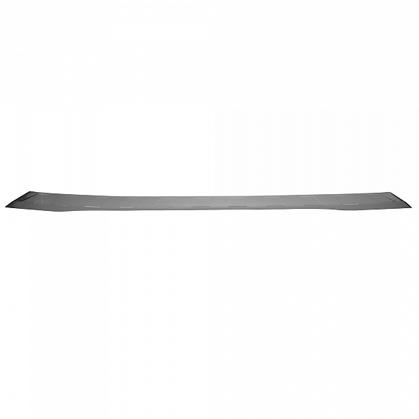 Stainless Steel Rear Bumper Protector Compatible With Ford Transit Courier, Tourneo Courier 06.2014-04.2018 Rearguard, Tailored Fit Bumper Guard,  Loading Edge Protector- Colour Brushed Stainless Steel