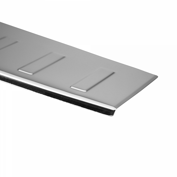 Stainless Steel Rear Bumper Protector Compatible With Mercedes Benz V Class & Vito 05.2014-> Rearguard, Tailored Fit Bumper Guard,  Loading Edge Protector- Colour Polished Stainless Steel (Chrome)