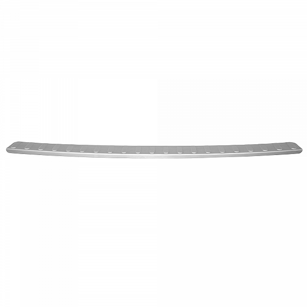 Stainless Steel Rear Bumper Protector Compatible With Volkswagen Passat B8 Limousine 11.2014-11.2023 Rearguard, Tailored Fit Bumper Guard,  Loading Edge Protector- Colour Brushed Stainless Steel