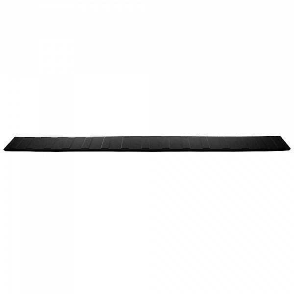 Stainless Steel Rear Bumper Protector Compatible With Fiat Scudo 05.2022-> Rearguard, Tailored Fit Bumper Guard,  Loading Edge Protector- Colour Matte Black Powdercoated Stainless Steel