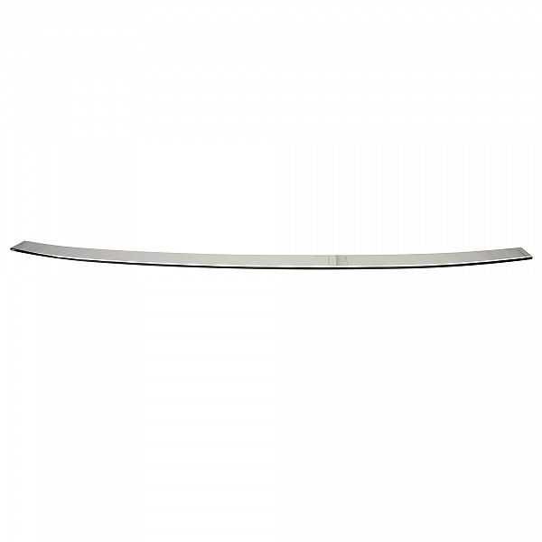 Stainless Steel Rear Bumper Protector Compatible With Hyundai Tucson IV 12.2020-> Rearguard, Tailored Fit Bumper Guard,  Loading Edge Protector- Colour Polished Stainless Steel (Chrome)