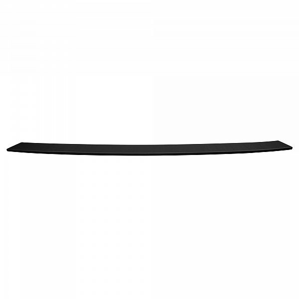 Stainless Steel Rear Bumper Protector Compatible With Skoda Kamiq 09.2019-> Rearguard, Tailored Fit Bumper Guard,  Loading Edge Protector- Colour Matte Black Powdercoated Stainless Steel