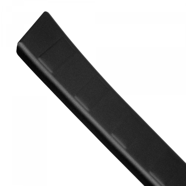 Stainless Steel Rear Bumper Protector Compatible With Toyota RAV4 01.2019-> Rearguard, Tailored Fit Bumper Guard,  Loading Edge Protector- Colour Matte Black Powdercoated Stainless Steel