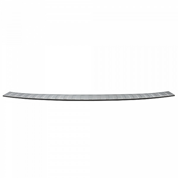 Stainless Steel Rear Bumper Protector Compatible With Mazda MX-30 09.2020-> Rearguard, Tailored Fit Bumper Guard,  Loading Edge Protector- Colour Polished Stainless Steel (Chrome)