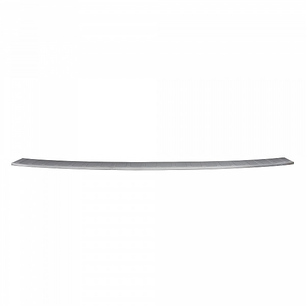 Stainless Steel Rear Bumper Protector Compatible With Volkswagen T7  Multivan 11.2021-> Rearguard, Tailored Fit Bumper Guard,  Loading Edge Protector- Colour Brushed Stainless Steel