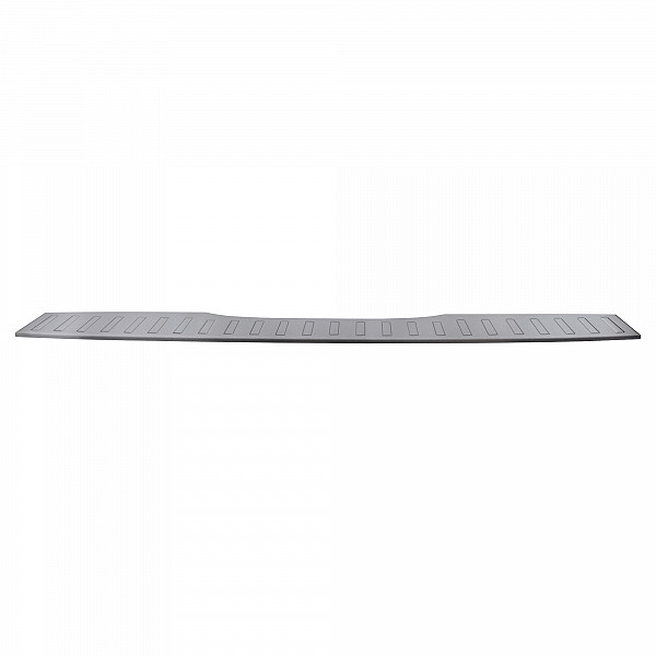 Stainless Steel Rear Bumper Protector Compatible With Mercedes Benz V Class & Vito 05.2014-> Rearguard, Tailored Fit Bumper Guard,  Loading Edge Protector- Colour Brushed Stainless Steel