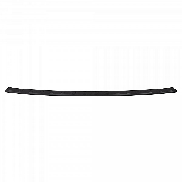 Stainless Steel Rear Bumper Protector Compatible With Cupra Born 11.2021-> Rearguard, Tailored Fit Bumper Guard,  Loading Edge Protector- Colour Matte Black Powdercoated Stainless Steel